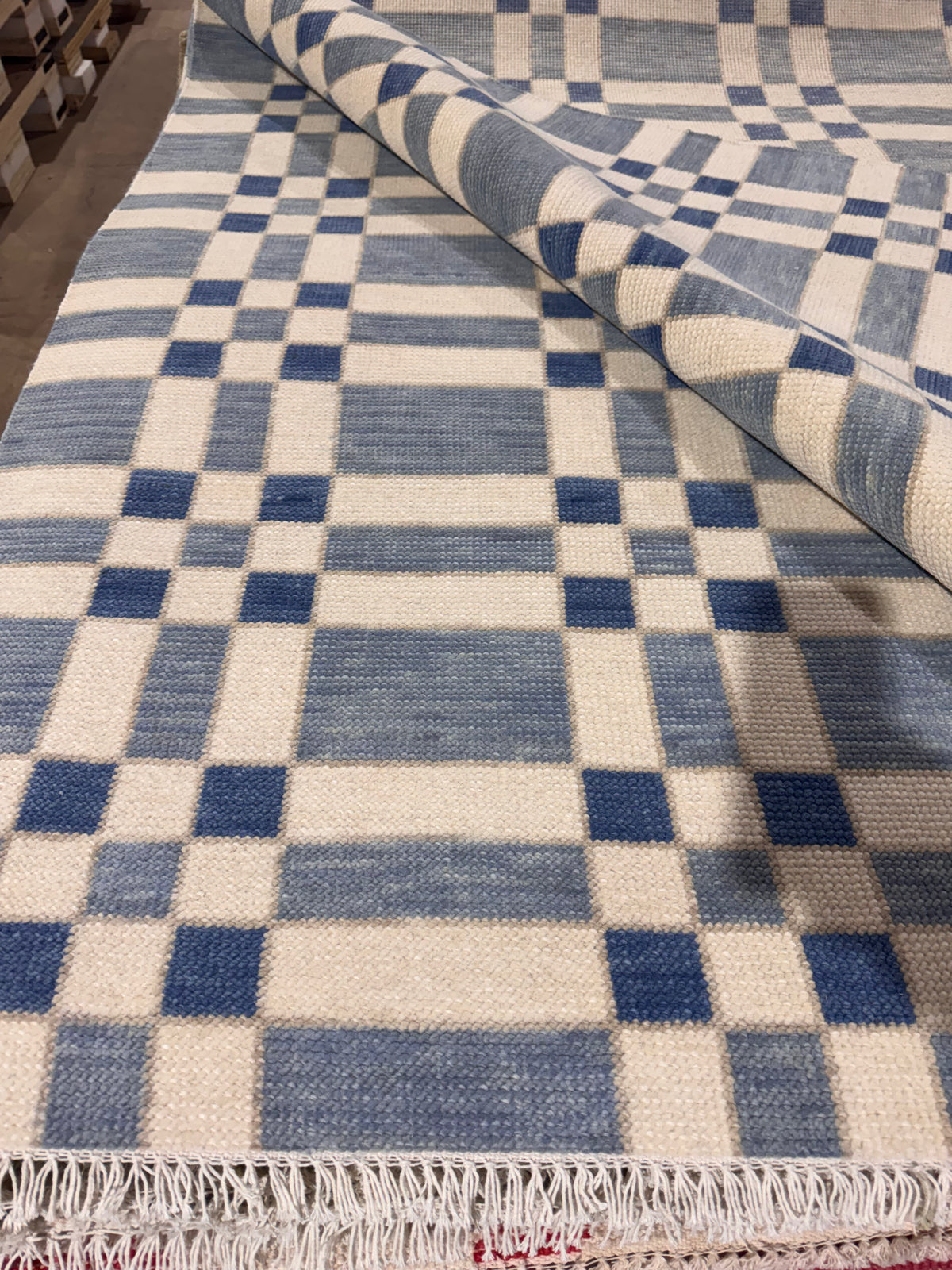 blue squares | final sale