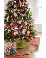 loom & co x spruced up tree skirt | cherry