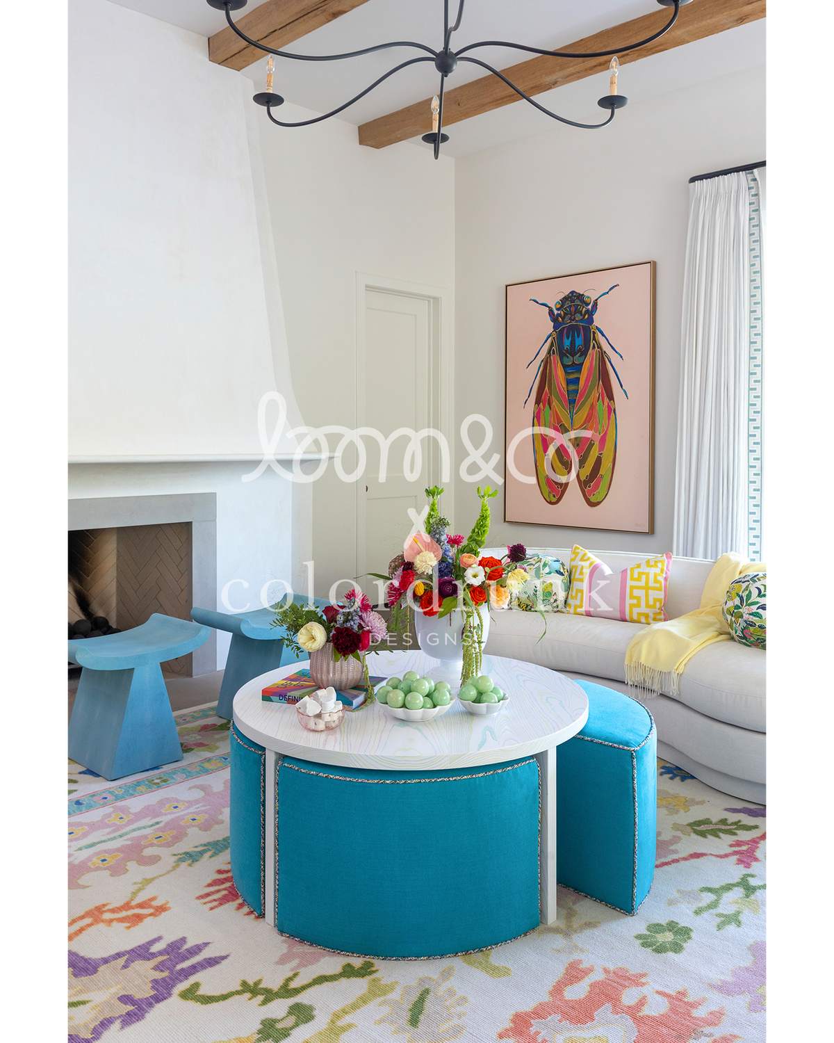 loom & co x colordrunk | rainbow brite