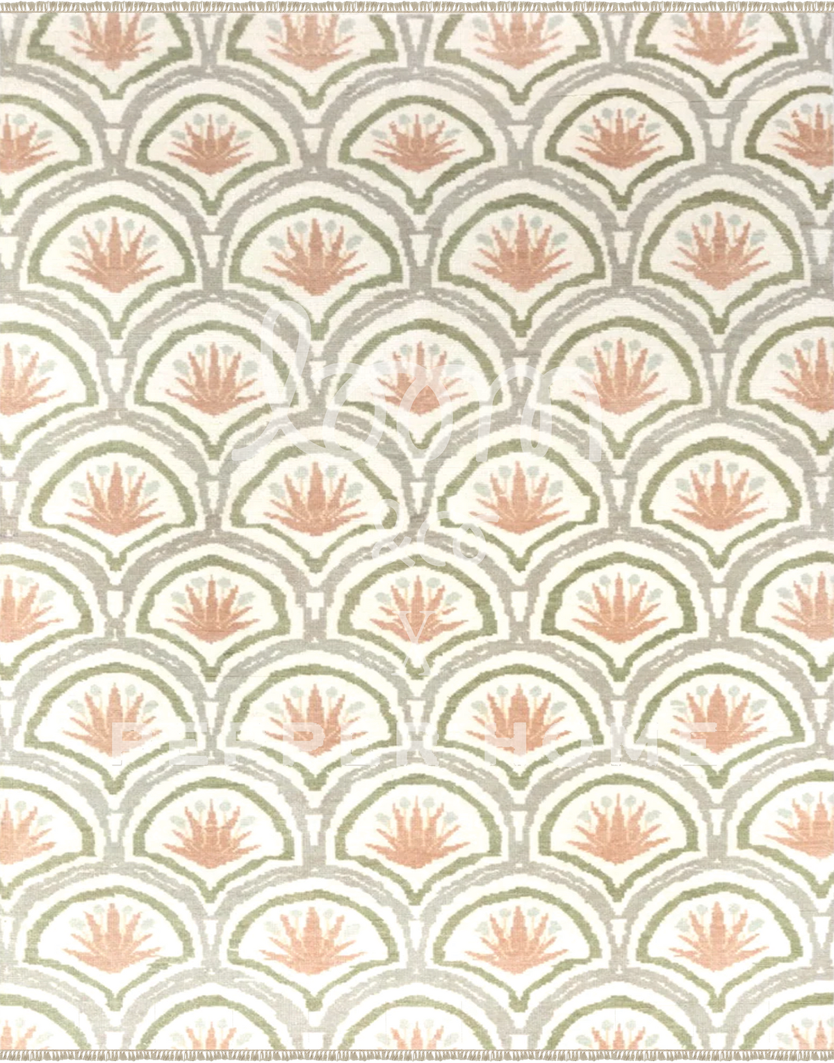 Loom & Co X Pepper Thatcher Rose Oushak