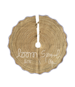 loom & co x spruced up tree skirt | lavender