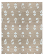 Loom & Co x India Hicks | Winter Flower | Dhurrie