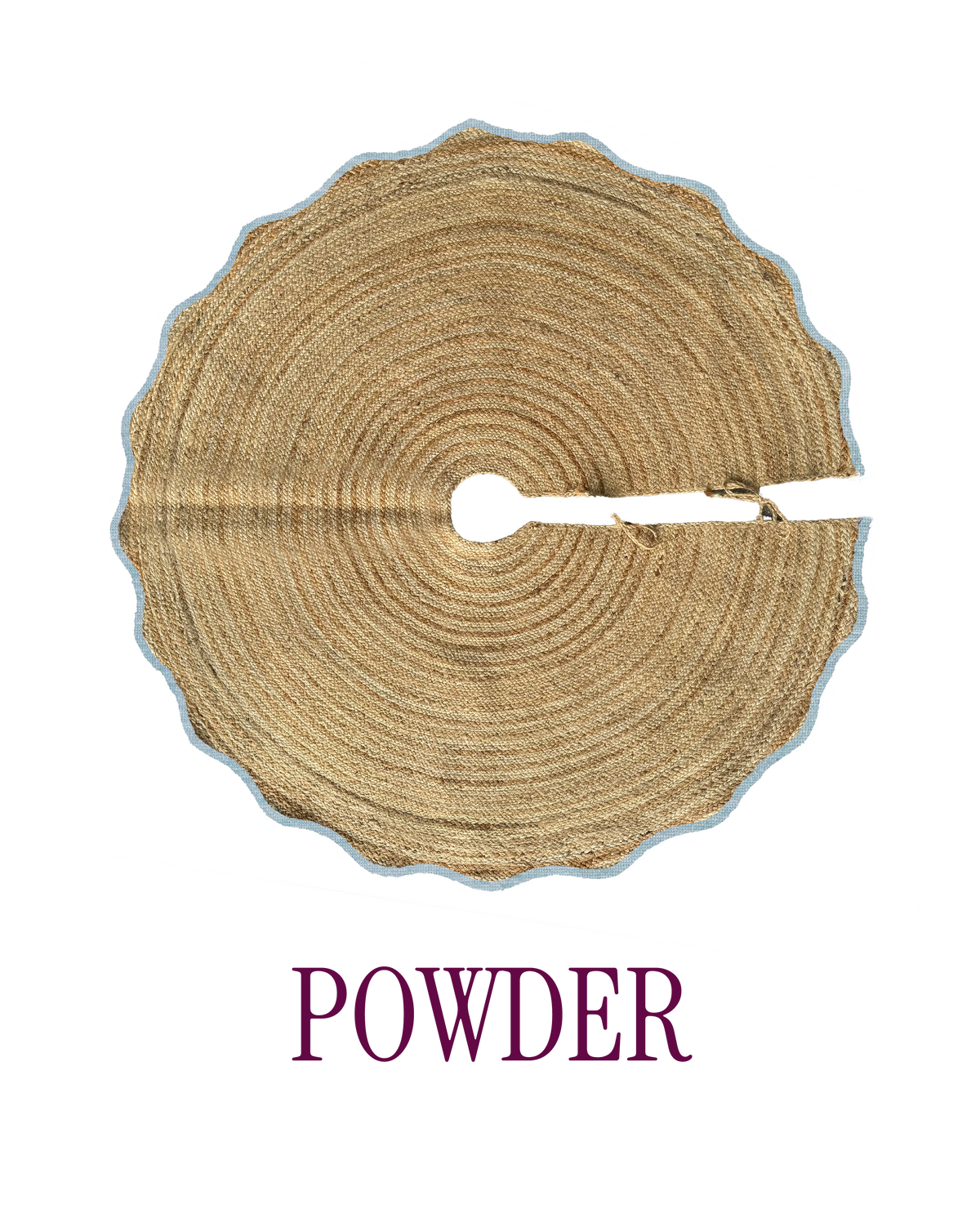 loom &amp; co. x spruced up | tree skirt (in stock)