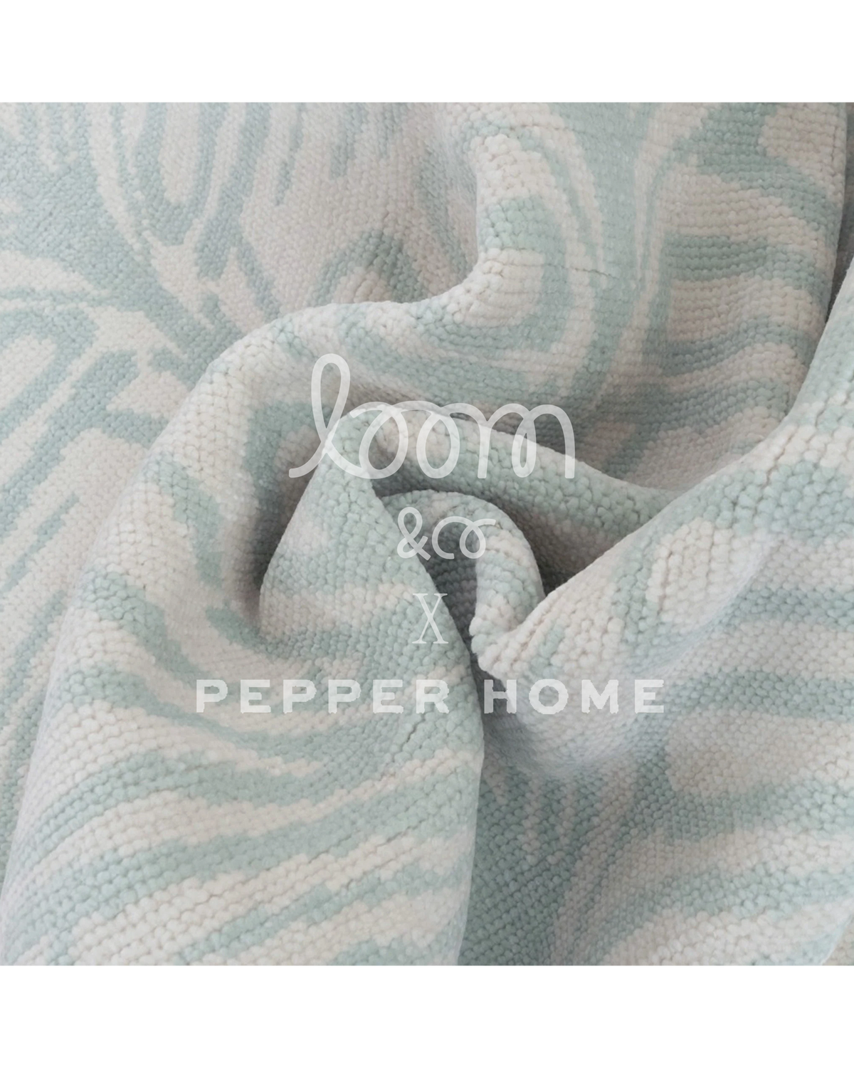 Loom & Co X Pepper Suzy Mint Oushak