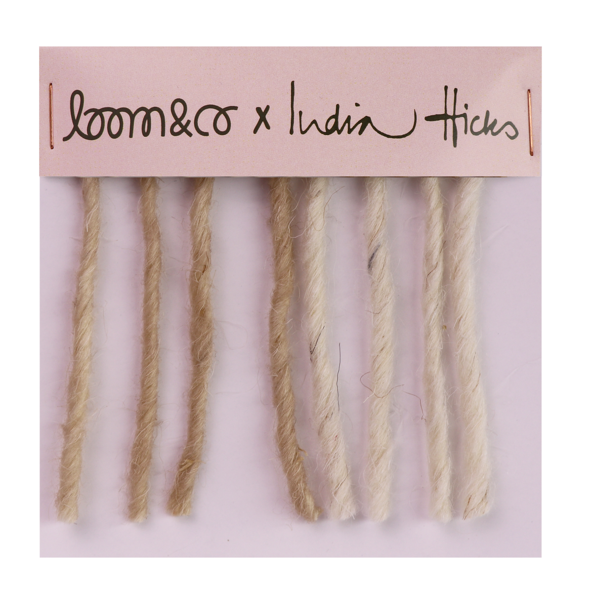 loom & co x india hicks | full deck | dune | color card