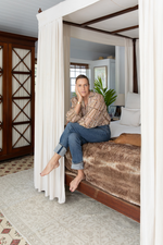 Loom & Co x India Hicks | Queen's Bloom | Cream