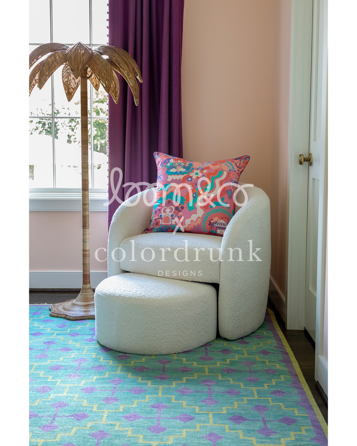 loom & co x colordrunk | la di da grasshopper