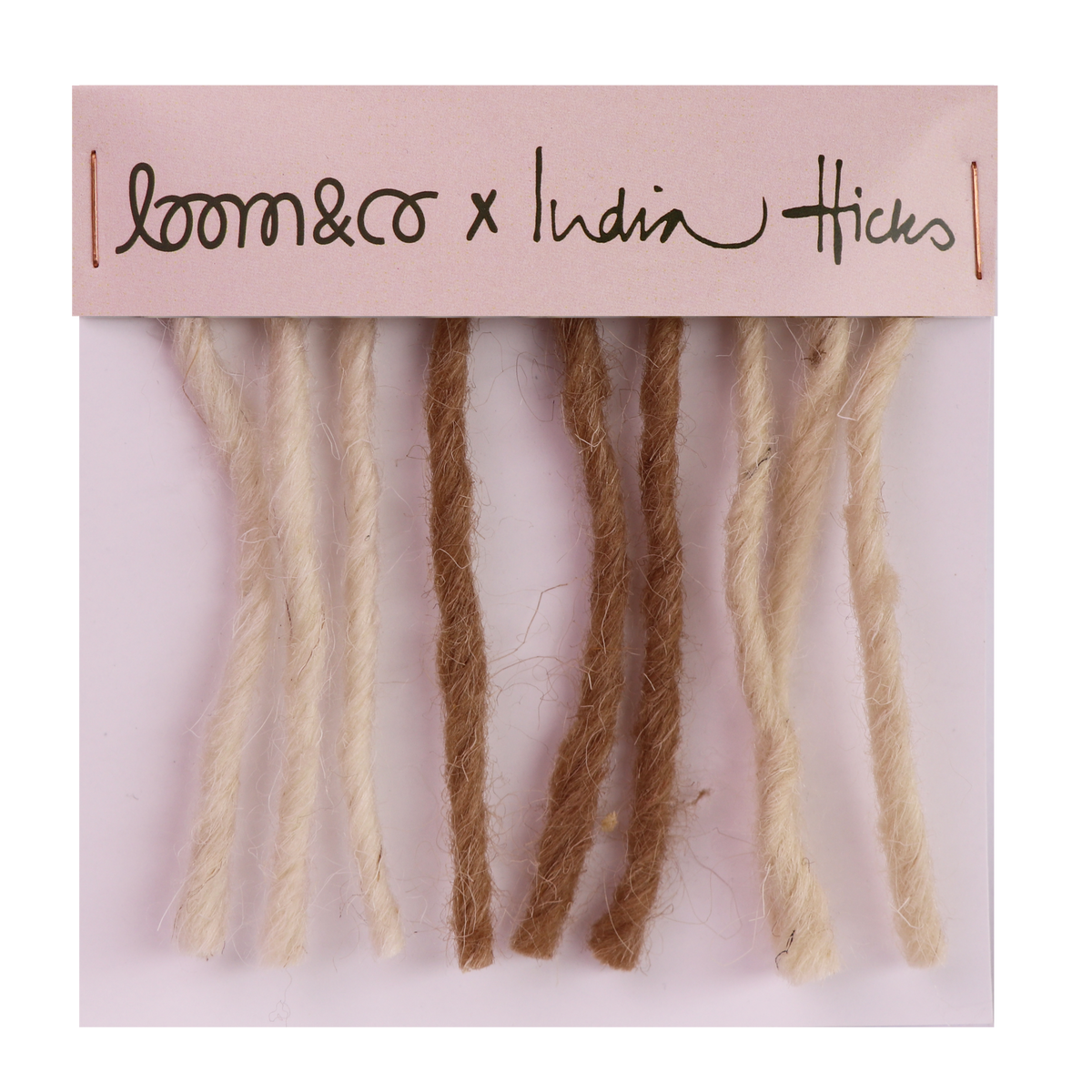 loom & co x india hicks | running in circles | color card