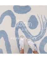 Loom & Co X Pepper Hockney Sky Oushak