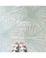 Loom & Co X Pepper Suzy Mint Oushak
