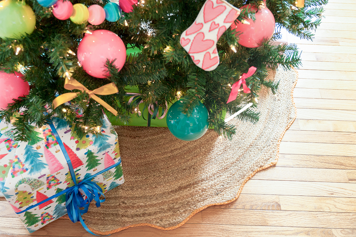 loom &amp; co. x spruced up | tree skirt (in stock)