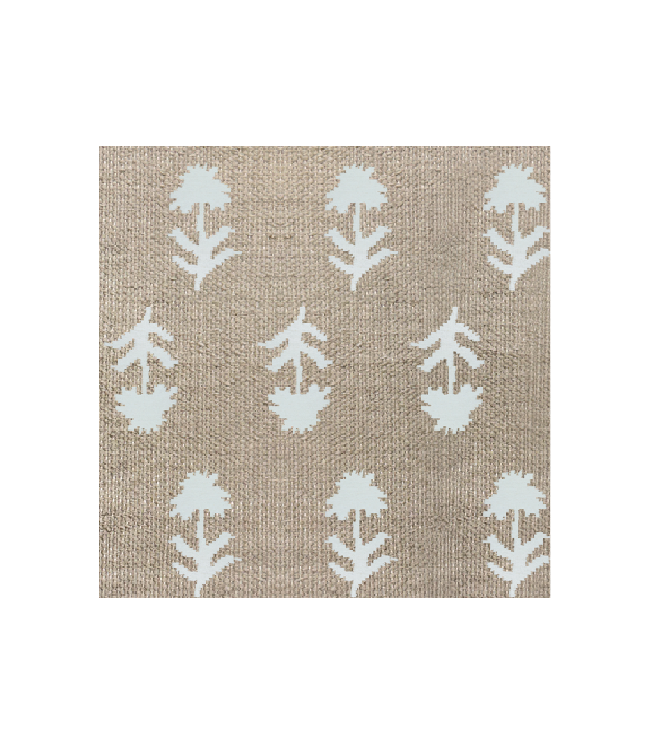 Sample - Loom & Co x India Hicks | Winter Flower | Dhurrie