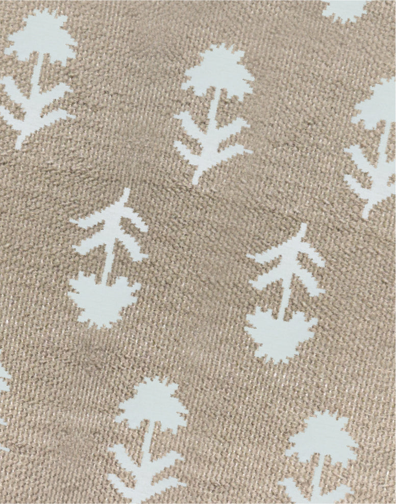 Loom & Co x India Hicks | Winter Flower | Dhurrie
