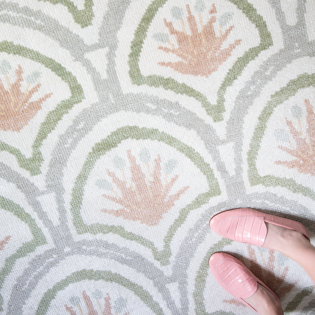 Loom &amp; Co X Pepper Thatcher Rose Oushak | in stock